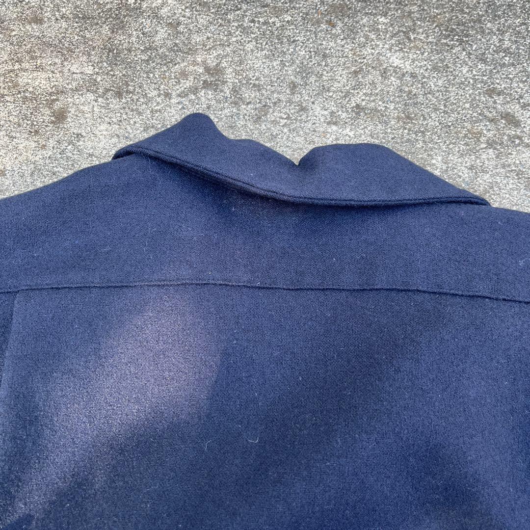 ヴィンテージ PENDLETON ペンドルトン ボードシャツ 紺 無地 M美品