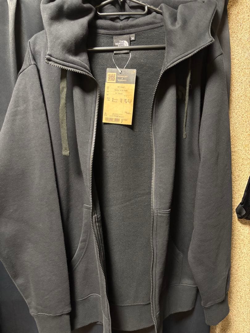 THE NORTH FACE ダークグレー パーカー Mサイズ　NT12442