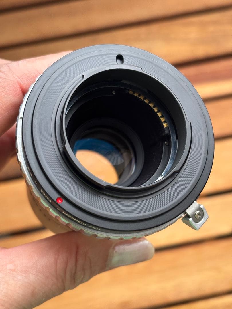 お値引OK ★アダプター付Carl Zeiss Sonnar 90/2.8作例有