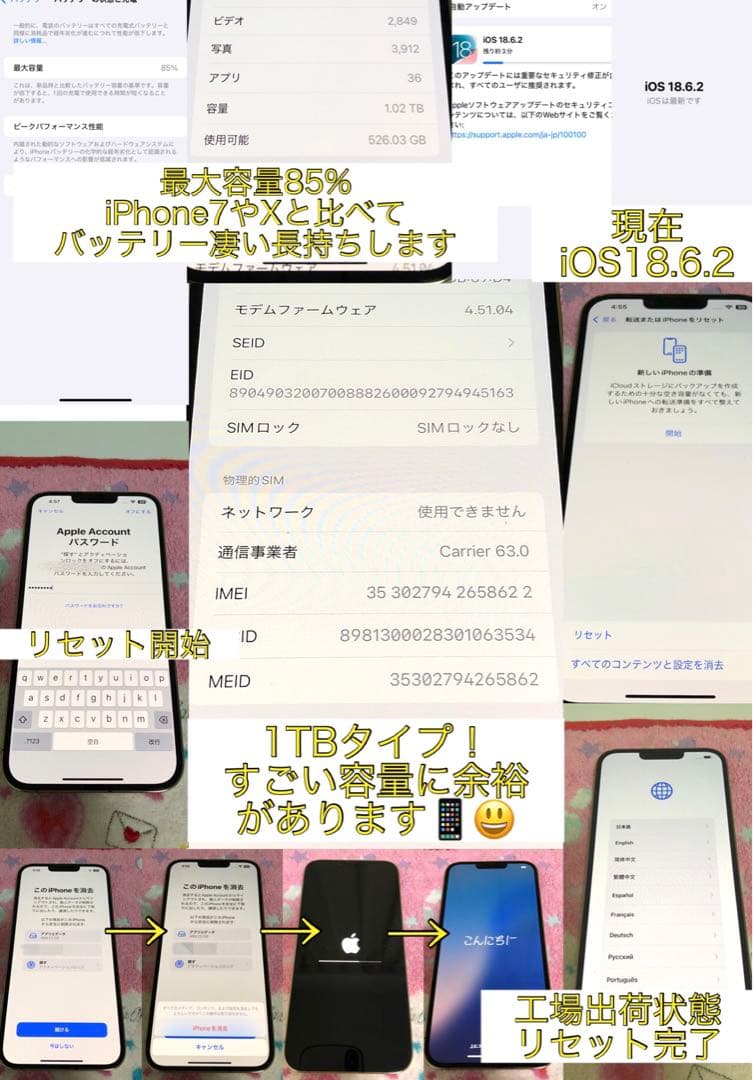 iPhone 13 Pro Max 1TB ゴールド(SIMフリー)