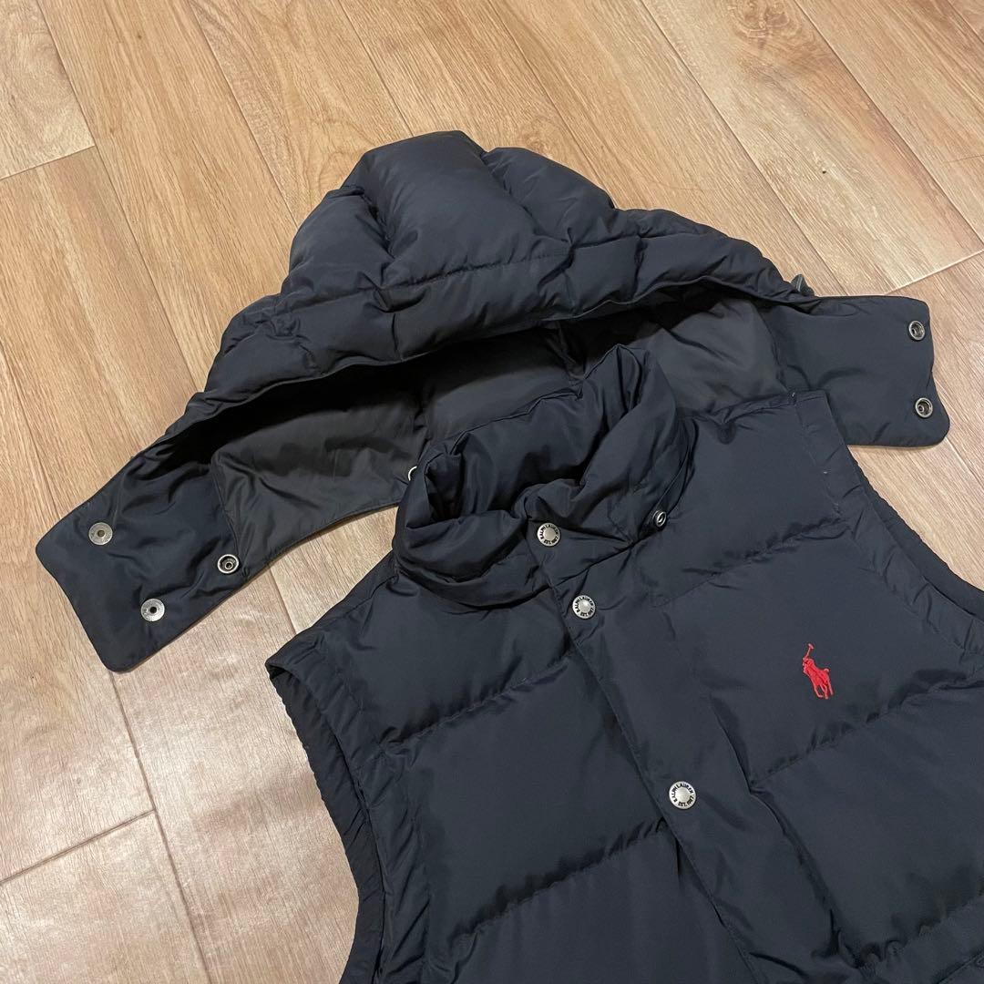 POLO RALPH LAUREN ポロ ラルフローレン ダウン ベスト 黒