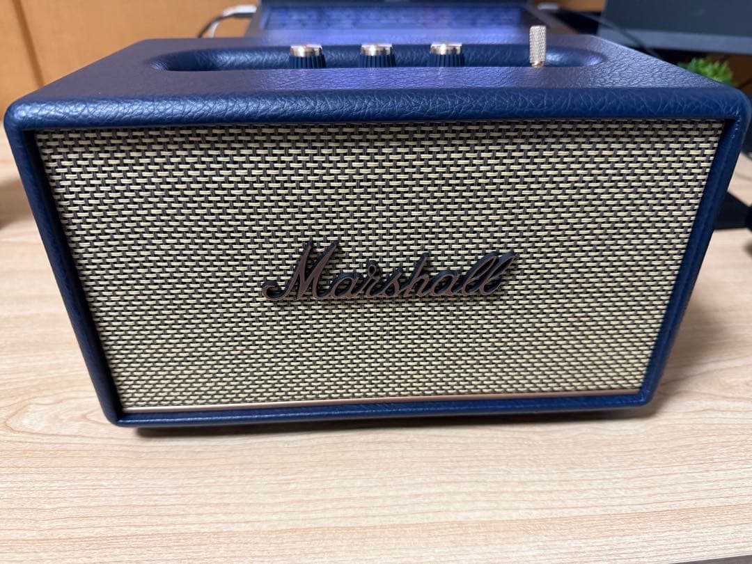 Marshall ワイヤレススピーカー Acton III ミッドナイトブルー