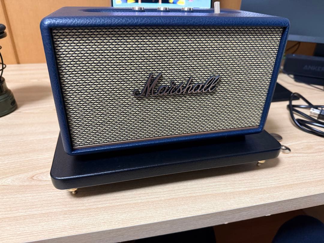 Marshall ワイヤレススピーカー Acton III ミッドナイトブルー