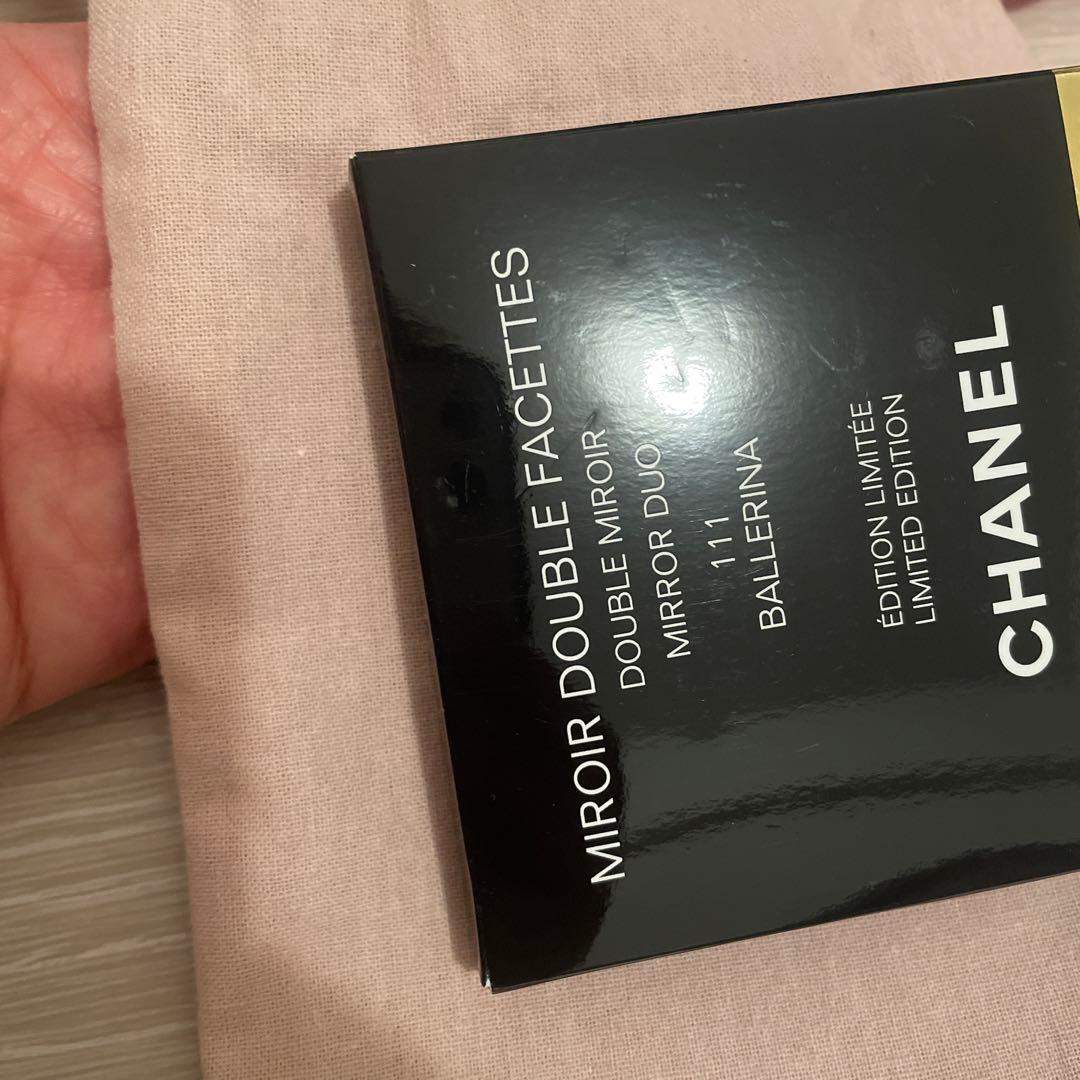 ◆新品CHANELコンパクトミラーバレリーナ 111ピンク