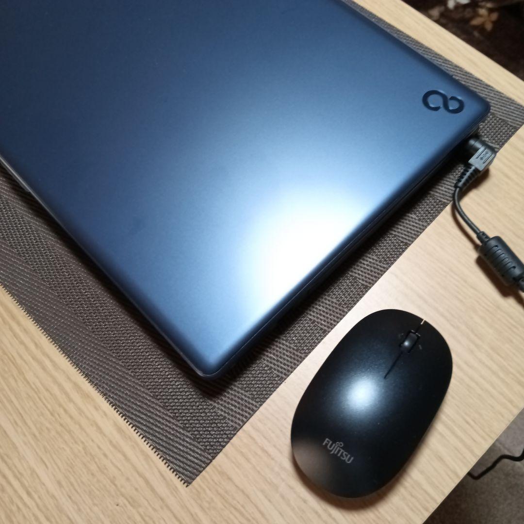 ノートパソコン 富士通 FMV A56H2LK メタリックブルー