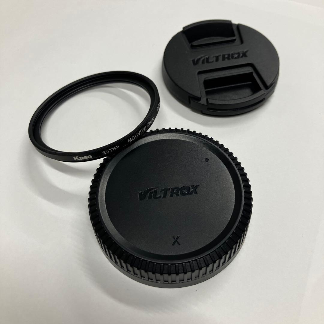 【新同品】Viltrox af 56mm f1.4 STM Xマウント　シルバー