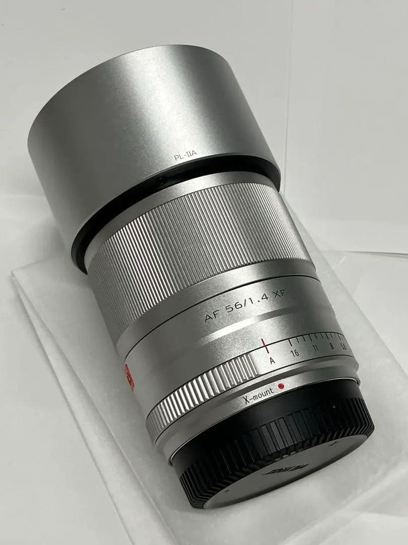 【新同品】Viltrox af 56mm f1.4 STM Xマウント　シルバー
