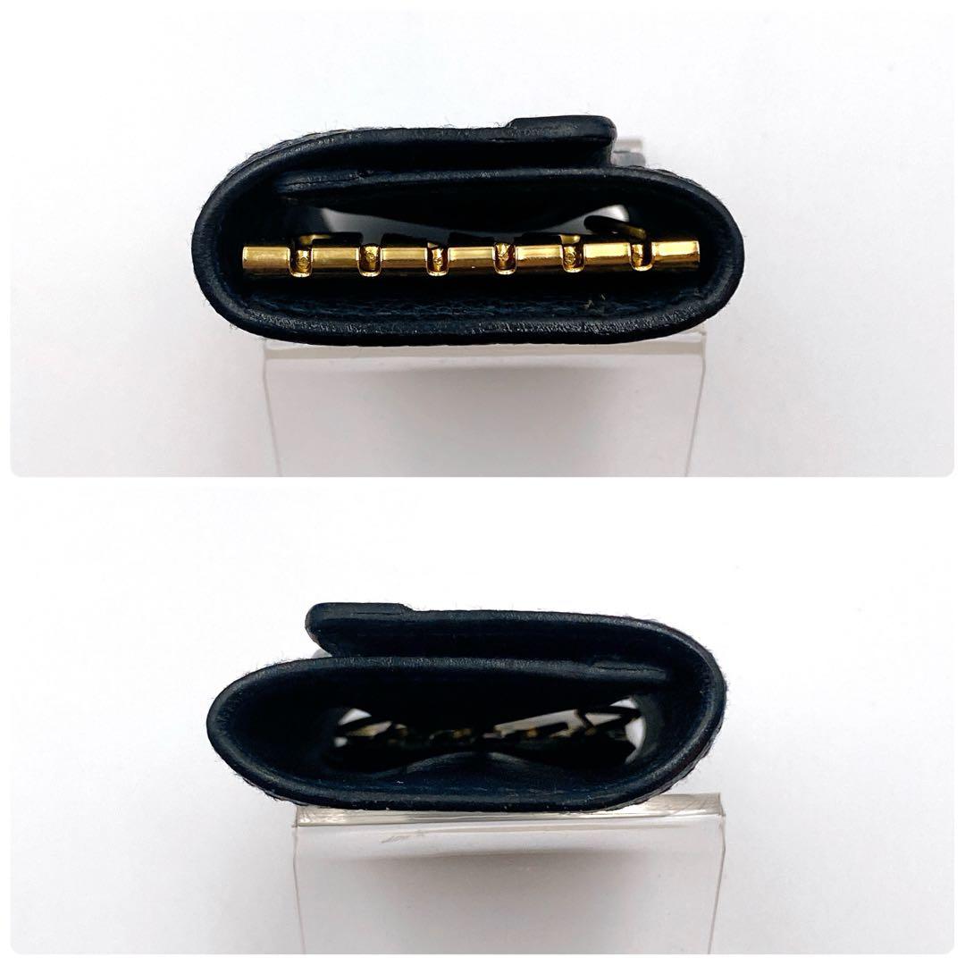 【美品】GUCCI GG シェリーライン インターロッキング 6連 キーケース