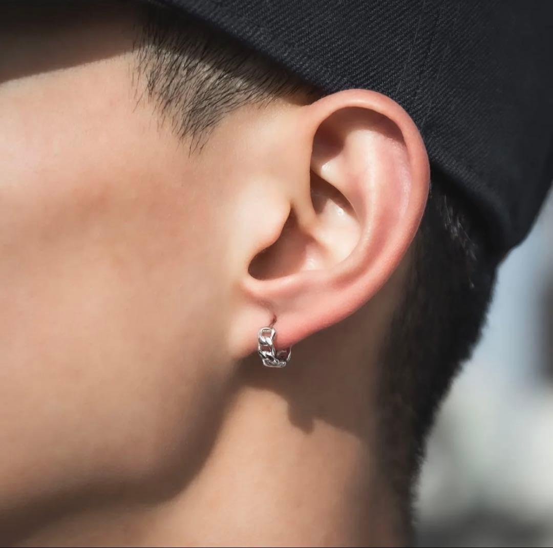 美品 AVALANCHE 10K WG マイアミ フープピアス 2個セット 両耳