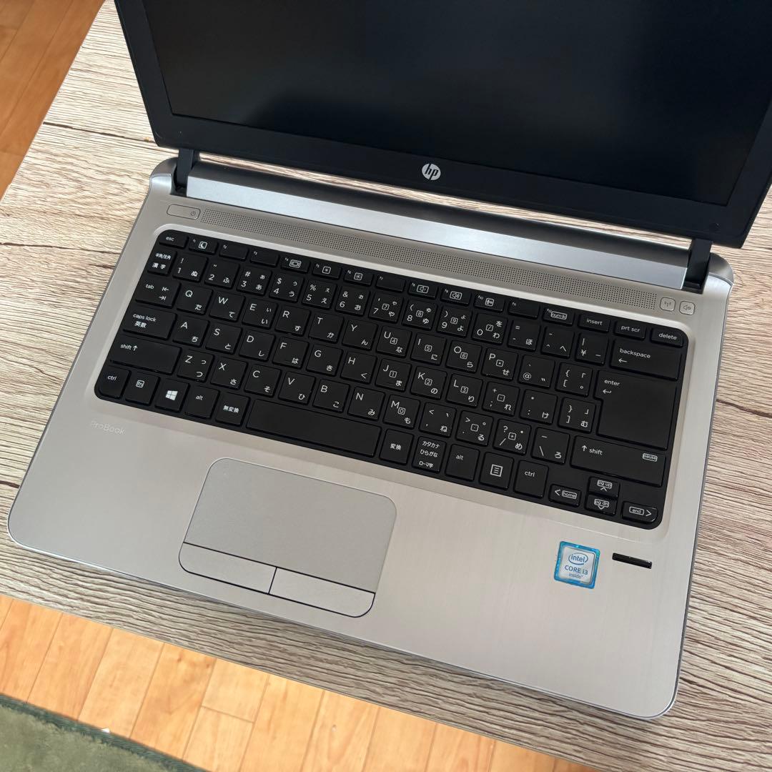 HP ノートパソコン Probook 430 G3 Core i3 SSD256