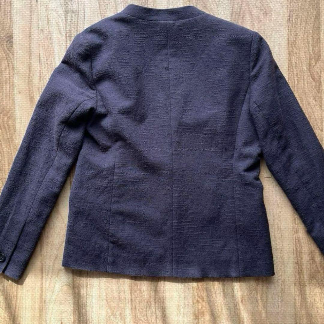 【自宅で洗える】PLST スーツ 上下 + アンカーウーマン ブラウス　Mサイズ