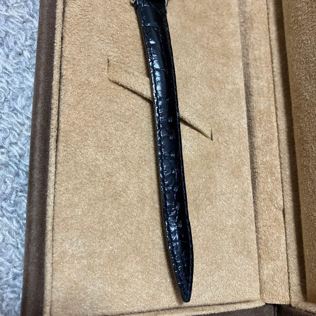 CREADOR 腕時計(クォーツ) 12pダイヤpt900革ベルト