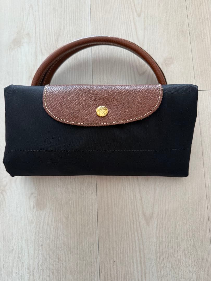 美品　ロンシャン ボストンバッグ L