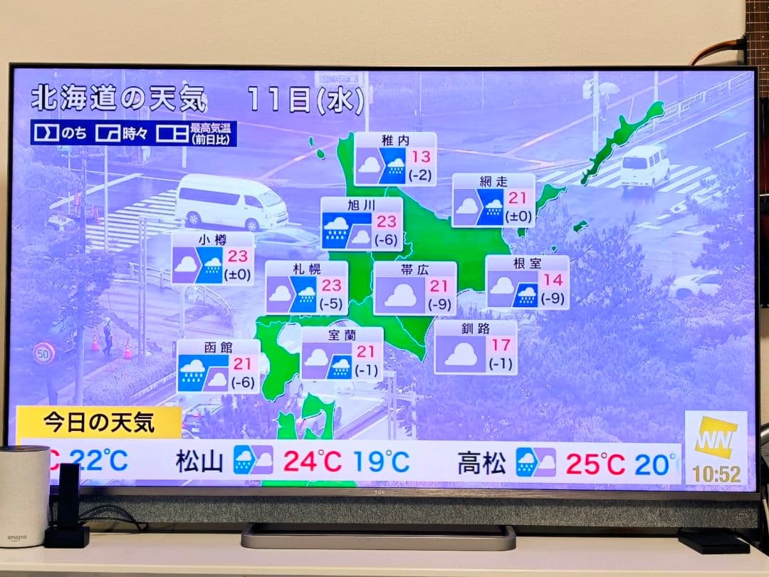 TCL 55C835 QLED 55V Mini LED 量子ドットテレビ