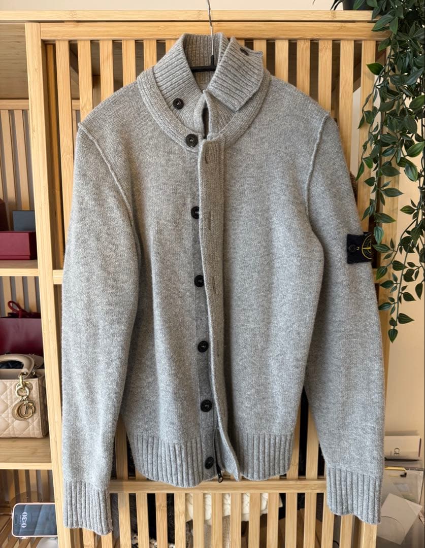 Stone  ジップアップニットジャケット