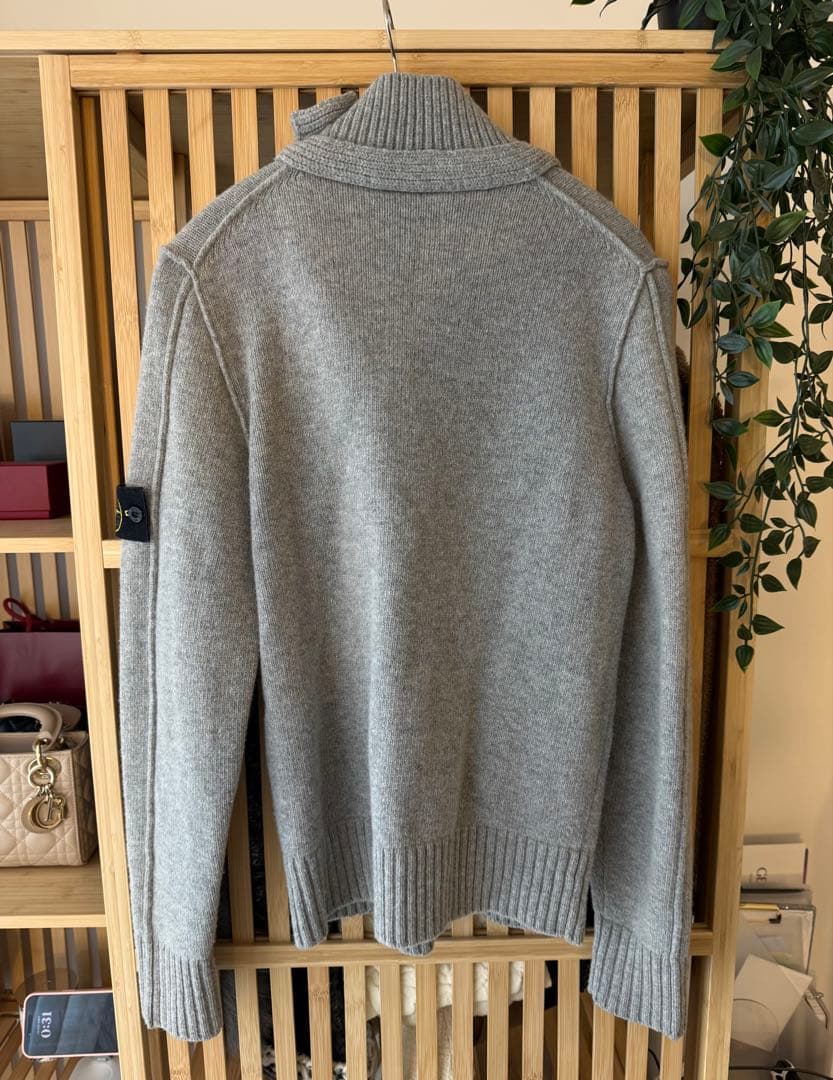 Stone  ジップアップニットジャケット