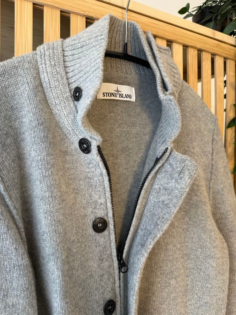 Stone  ジップアップニットジャケット