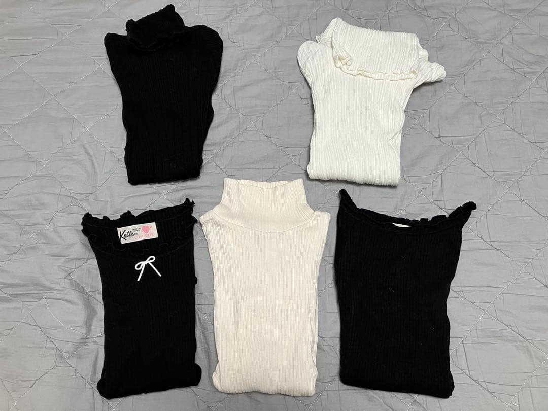 Katie Under pretties 5 枚セット　リブトップス