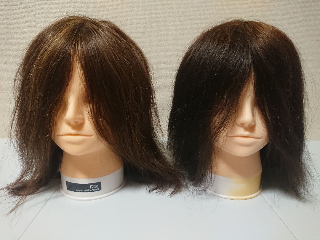 練習用ウィッグ 7体