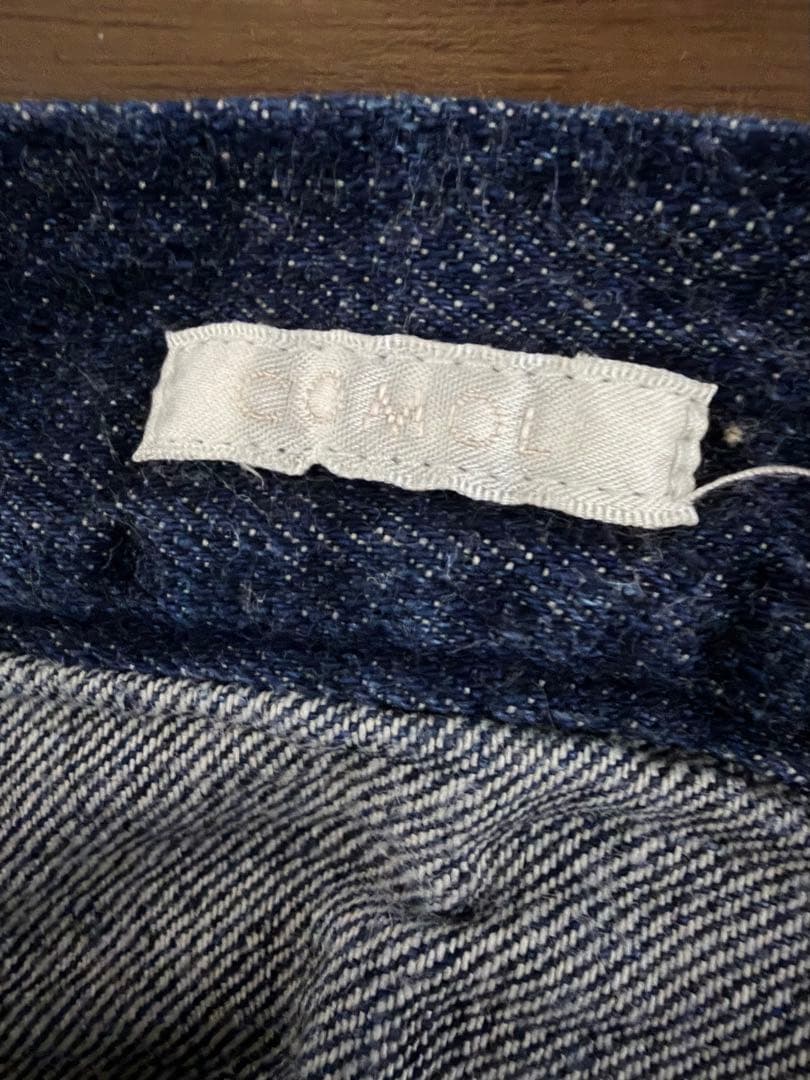 COMOLI デニムオーバーパンツ　size１