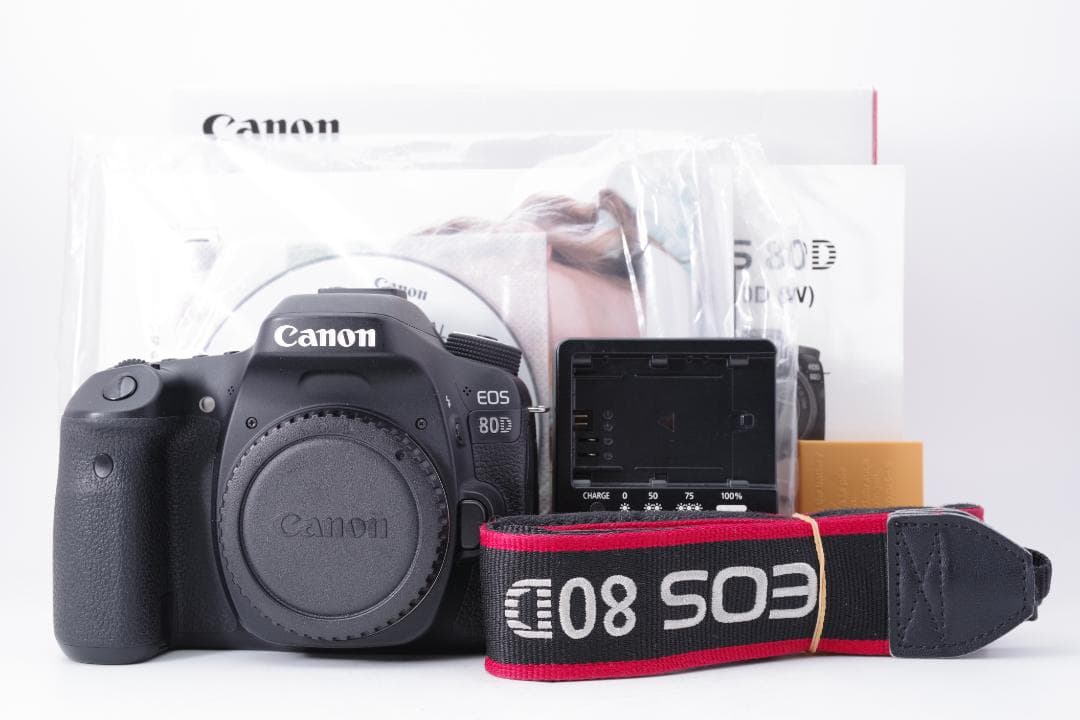 Canon EOS 80D 箱付 その他付属品あり
