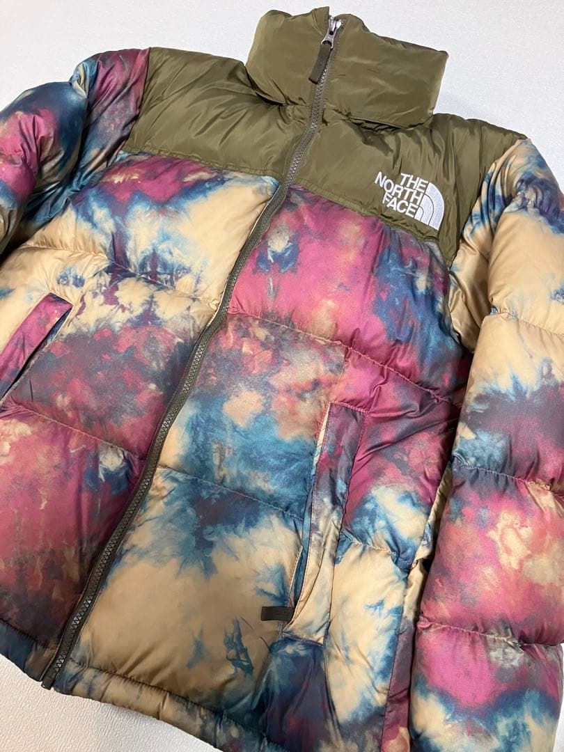国内正規品 THE NORTH FACE ノースフェイス ヌプシ タイダイ S