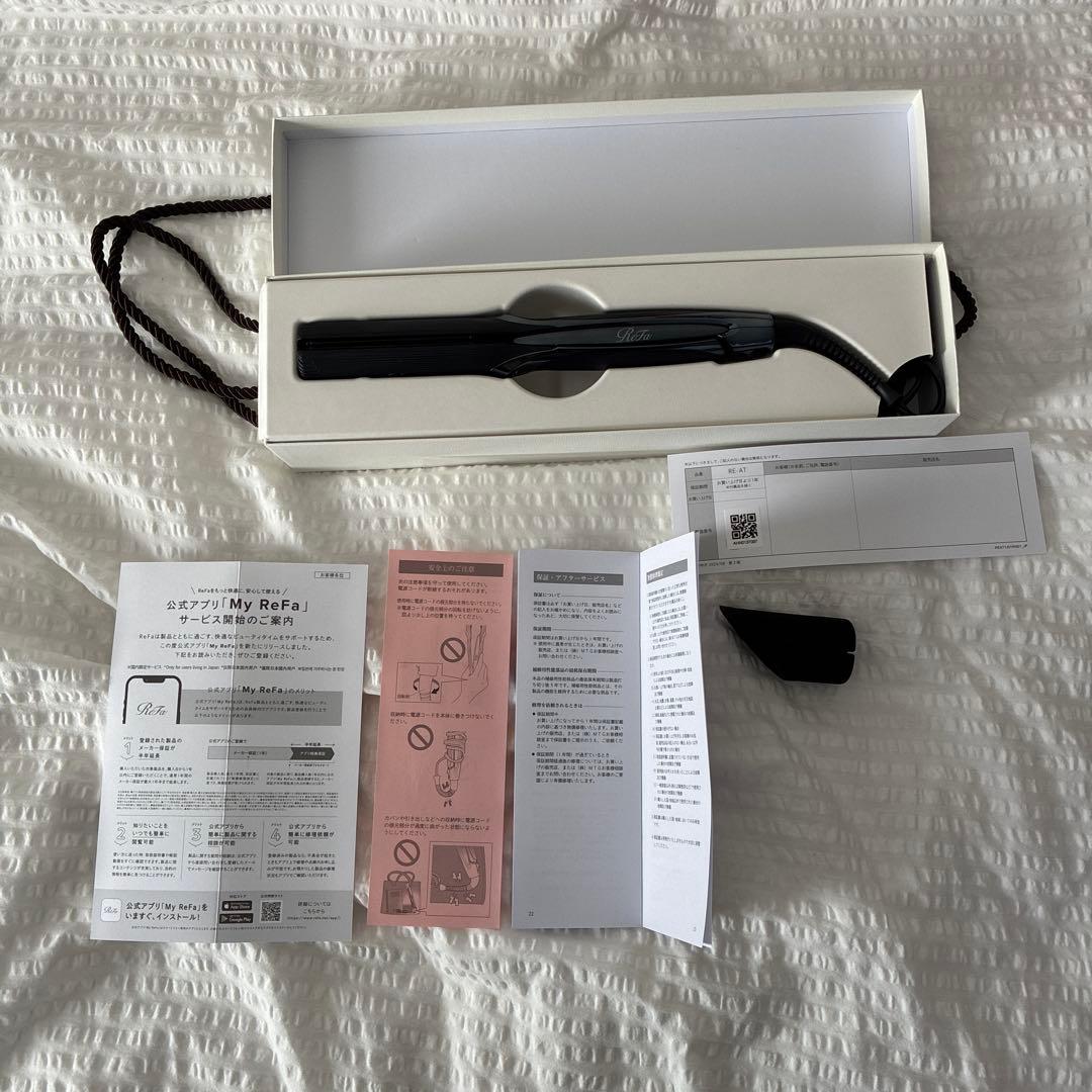 ReFa ストレートヘアアイロン ブラック 2025年製