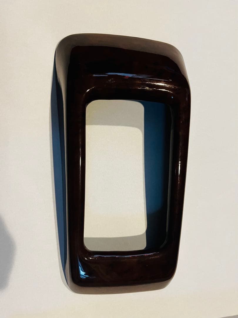 【 ダイハツ ミラジーノ L700S 】シフトゲートウッドパネル 木目