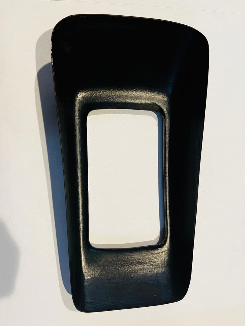 【 ダイハツ ミラジーノ L700S 】シフトゲートウッドパネル 木目