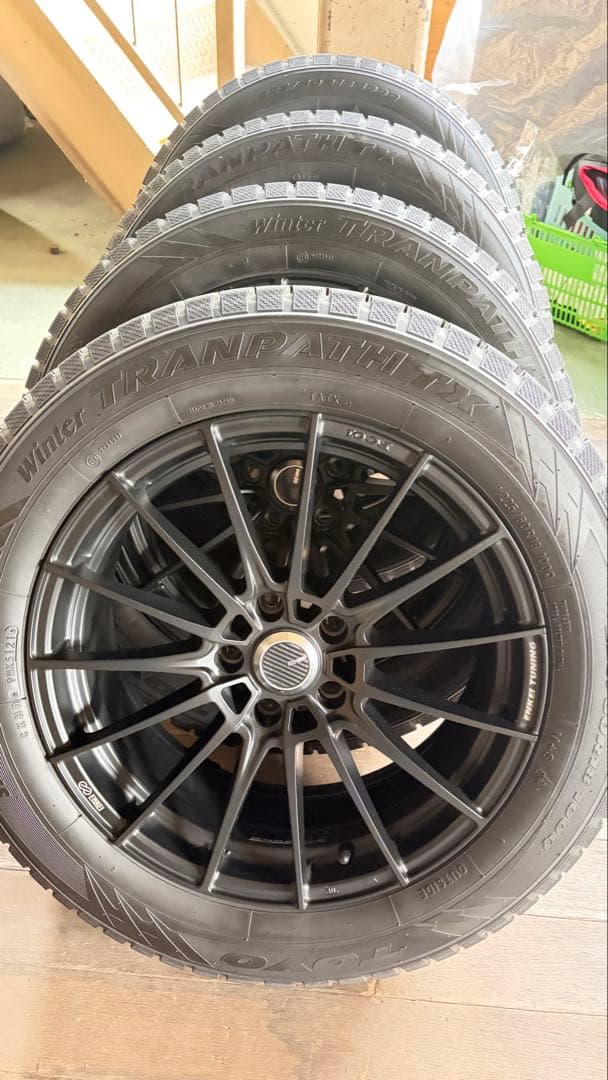 ラリー Toyo Winter Tranpath TX エンケイFC01