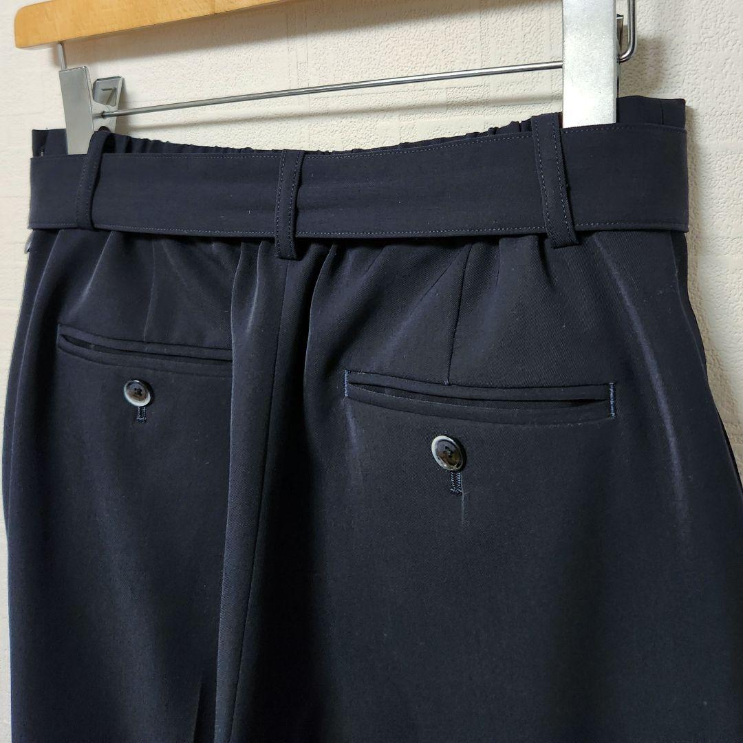 グリーンレーベルリラクシング　レディース　パンツ　スーツ　セットアップ　濃紺