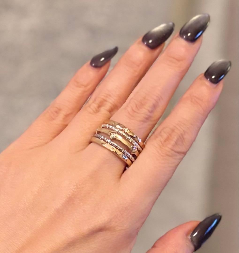 yuka アッシュペーフランス スタッキングリング5本セット15.5号