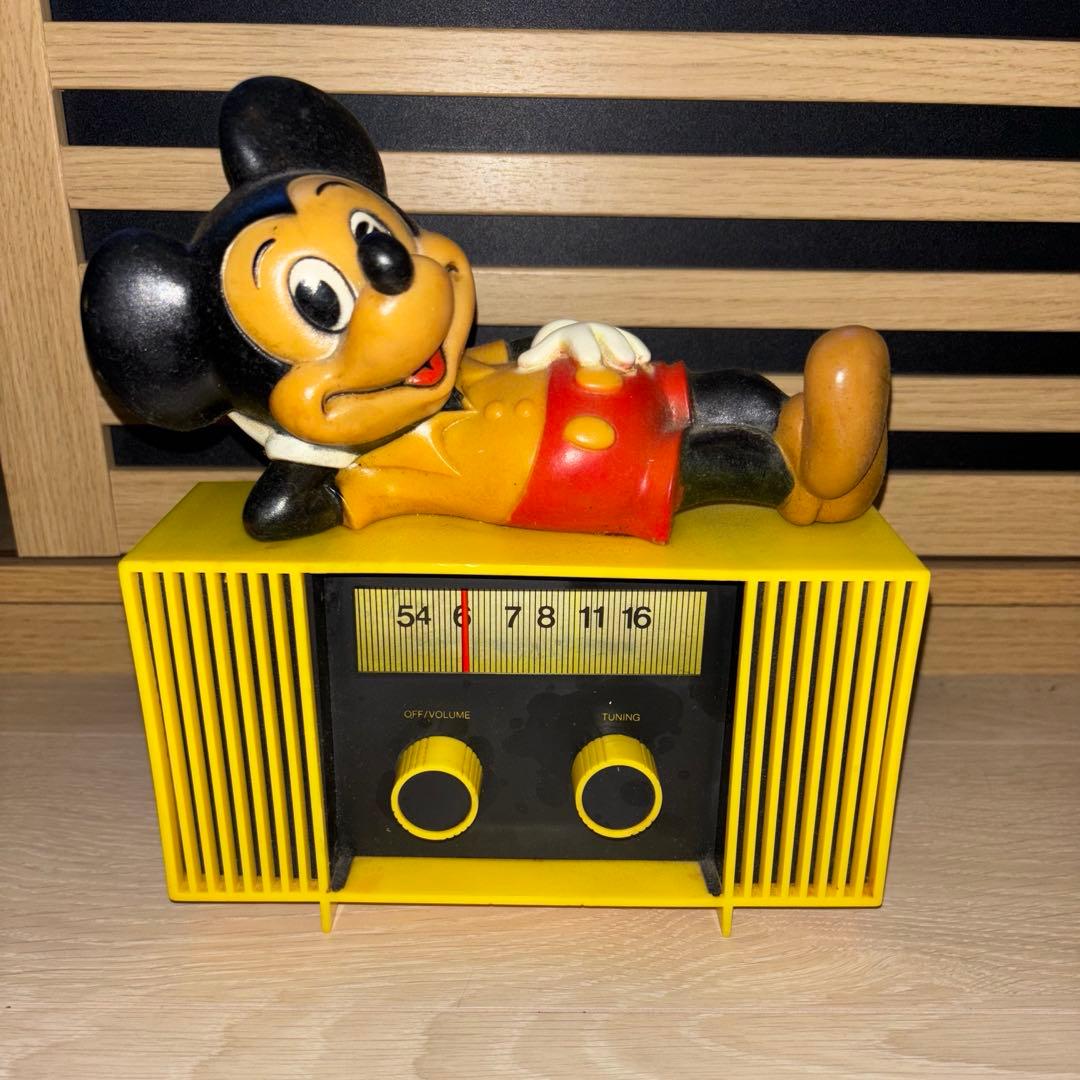 ヴィンテージ　ミッキーマウス・ハイファイラジオConcept 2000 レトロ