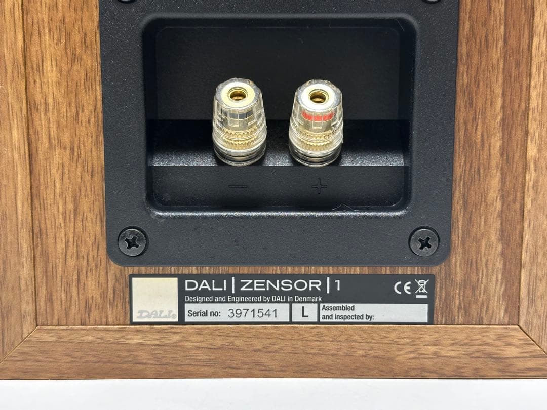 【美品】DALI スピーカー ZENSOR1 Lウォールナット 2Way