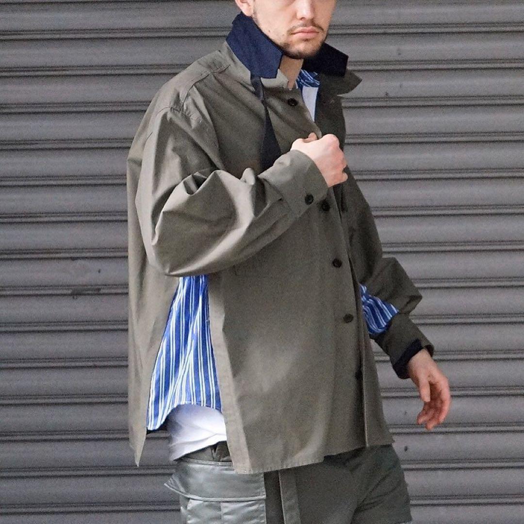 sacai ドッキングミリタリーシャツ