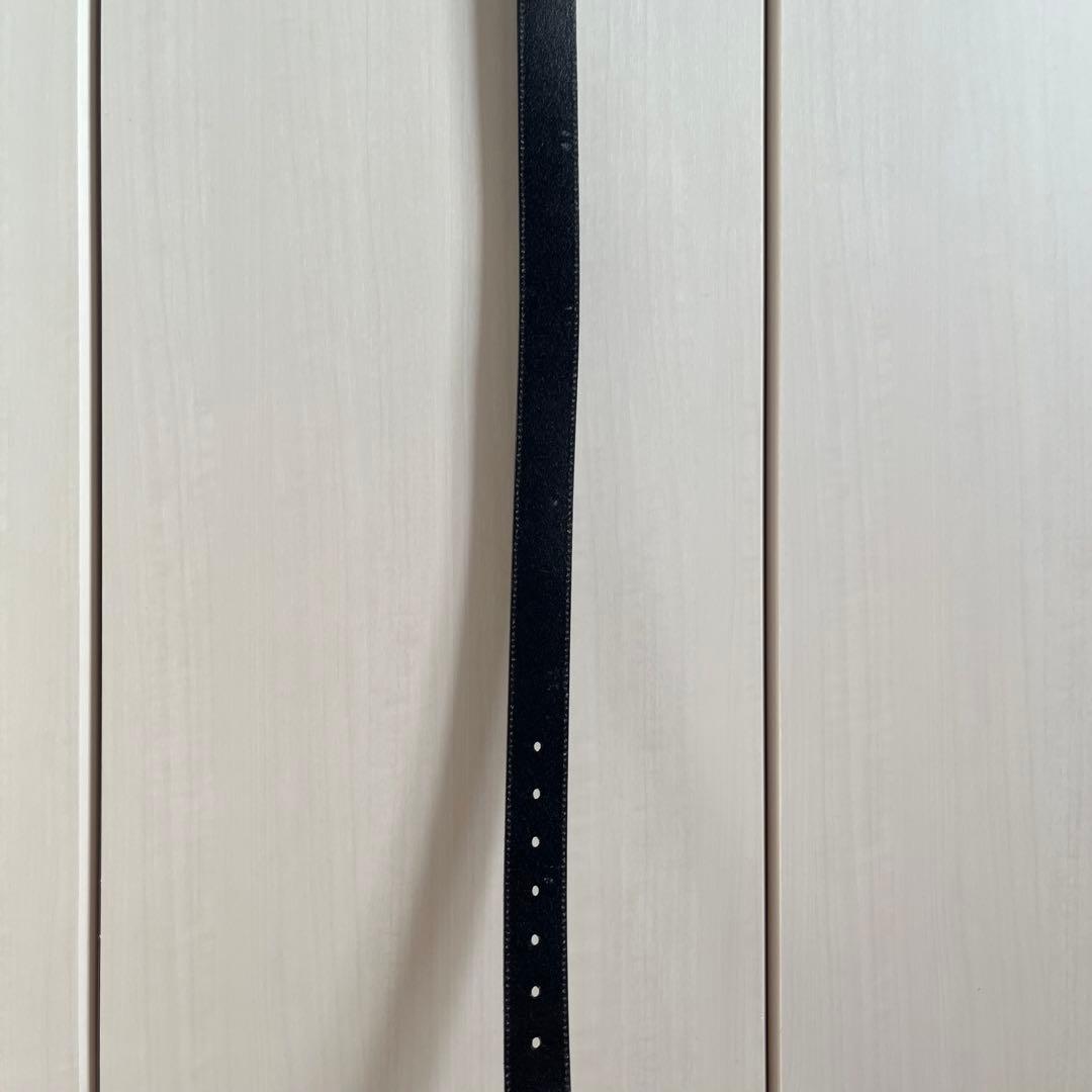 【一度のみ使用】 Peco Club レザー ベルト ブラック