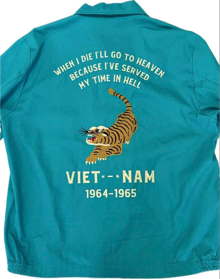 HOUSTON ヒューストン VIETNAM JUMPER ベトジャン　タイガー