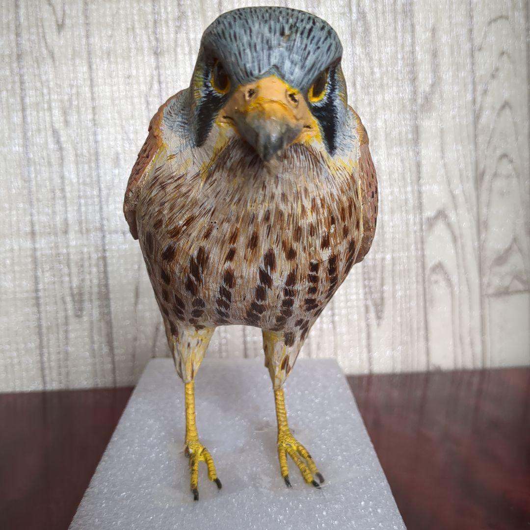 バードカービング　チョウゲンボウ