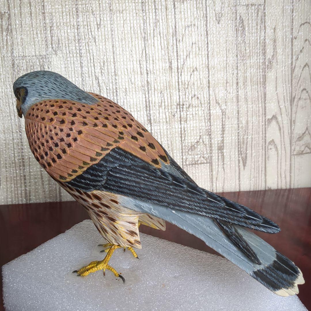 バードカービング　チョウゲンボウ