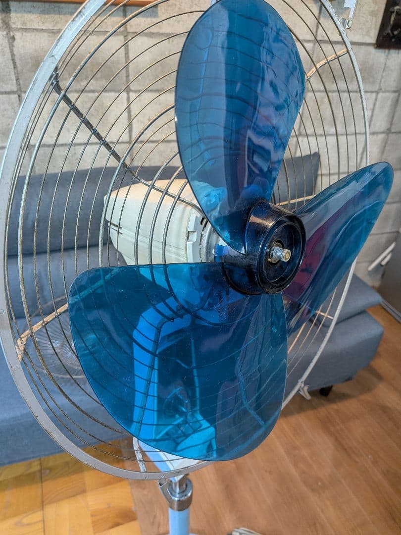 P594 日立 名機 レトロ扇風機 S-858型 希少 稼働品 昭和レトロ