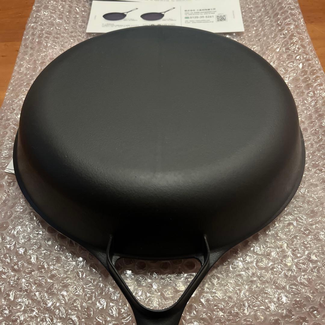 未使用品 UNILLOY(ユニロイ)　鋳物フライパン 28cm オール熱源