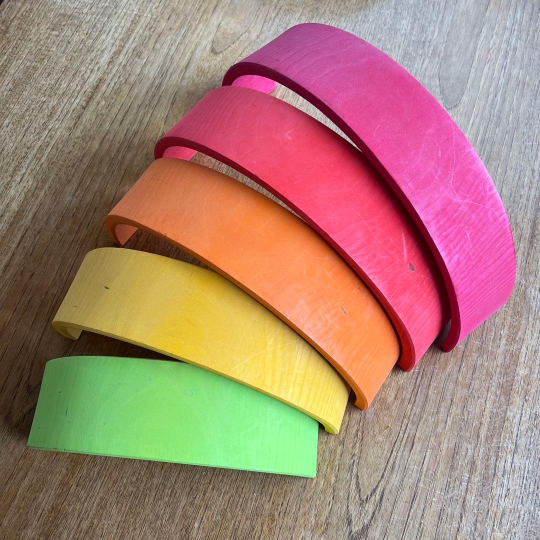 グリムス　アーチレインボー　ラージ　大　知育玩具