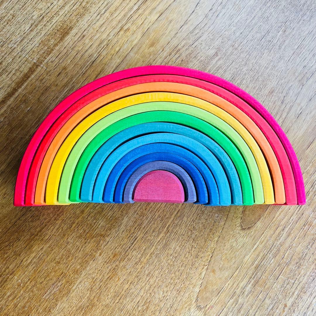 グリムス　アーチレインボー　ラージ　大　知育玩具