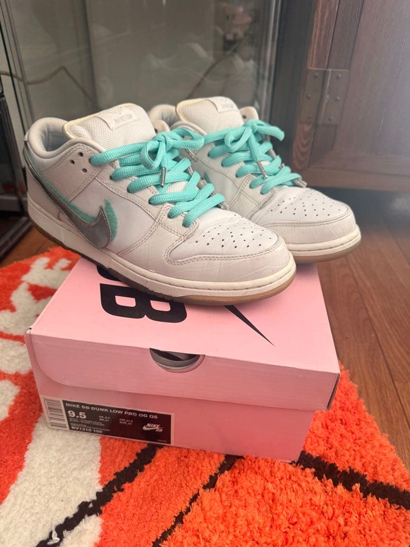 プ*️様 NIKE Diamond Supply SB Dunk Low 27.