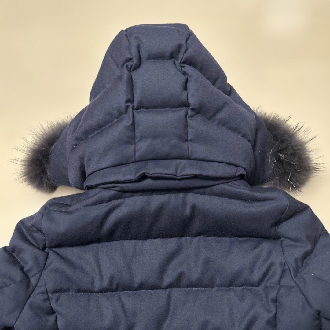 TATRAS ラヴィアナ ダウンコート ウール レディース ダークネイビー03