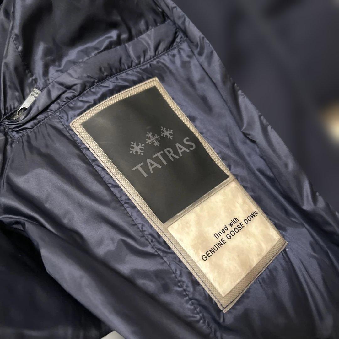 TATRAS ラヴィアナ ダウンコート ウール レディース ダークネイビー03