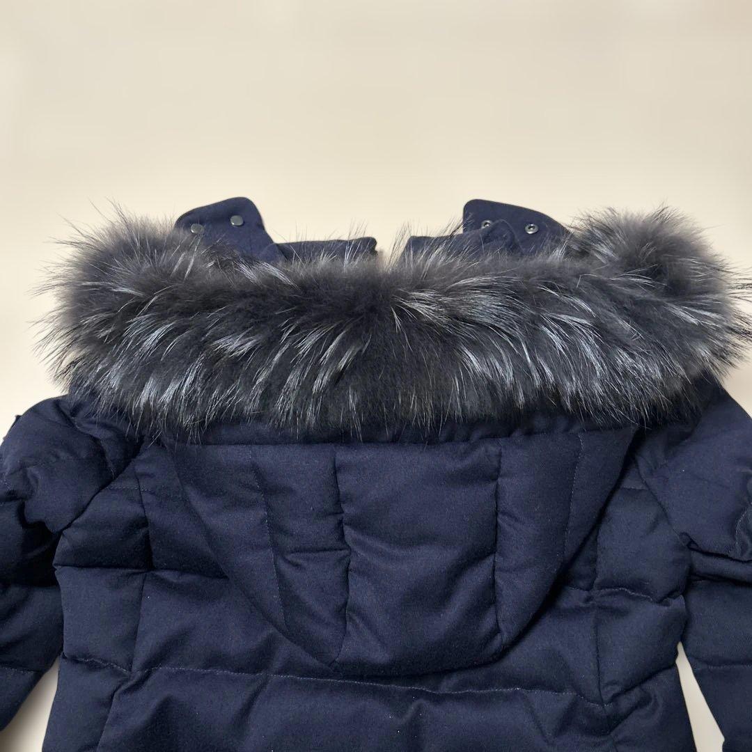 TATRAS ラヴィアナ ダウンコート ウール レディース ダークネイビー03