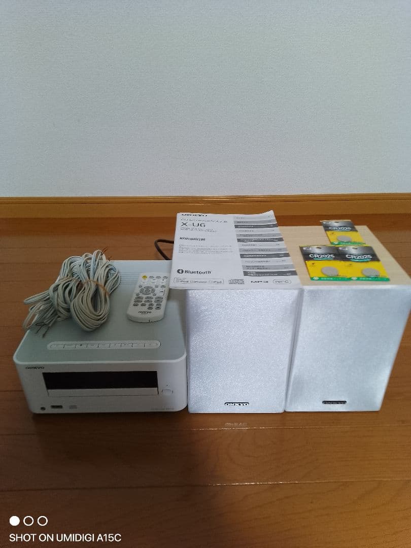 ONKYO X-U6 ミニコンポ Bluetooth対応