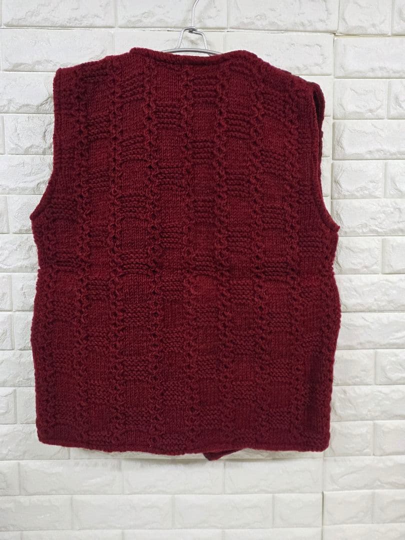 santafe ケーブルニットベスト サイズ50 新品未使用品