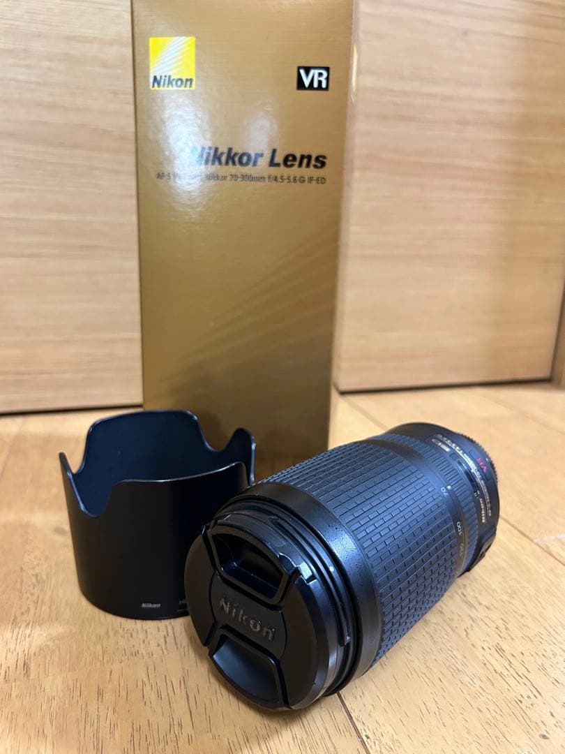 【訳ありジャンク】Nikkor 70-300mm望遠ズームレンズ